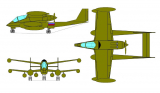 Альтернативный штурмовик Ил-15 «Кобчик». Россия