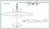 Проект самолёта-разведчика Ту «84». СССР. 1948-1949 годы