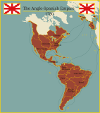 Испано-Британская империя 1780 года. Что если бы поход «Непобедимой армады» оказался успешным