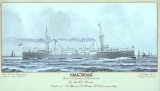 Торпедные канонерские лодки HMS тип «Dryad» 1892 год