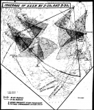 Карта досягаемости территории СССР бомбардировщиками B-29 и B-36