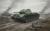 Стальной кулак СССР в мире где не появилось легендарного Т-34. КВ-30 которого не было и его модификации
