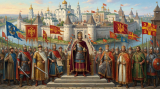 Киевское царство. Часть 5.1. Династическая карта Киевского царства в 1218 году