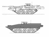 Альтернативный БТР на базе Stvr-103. Швеция