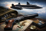 Зачем пилотам SR-71 выдали “тихий” пистолет: странный заказ ВВС США 1967 года