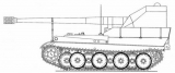 Нереализованные проекты САУ на базе «Пантеры». Германия