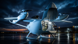 Американцы показали гибридный беспилотник MV250. Он может перевозить тонну груза и работать как ударный дрон
