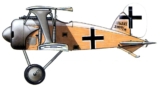 Опытные истребители Albatros D.XI. Германия