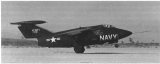 Опытный палубный истребитель Grumman XF10F-1 Jaguar. США