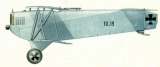 Опытный самолёт-разведчик Lohner С.II (10.19). Австро-Венгрия
