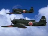 Опытный истребитель Mitsubishi A7M Reppu (三菱 A7M 烈風). Япония