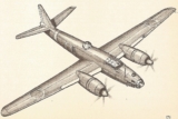 Проект противолодочного самолета и патрульного бомбардировщика Mitsubishi Q2M1 (三菱 Q2M1 大洋). Япония