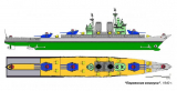 Линейный Крейсер БО. Ещё один вариант модернизации ЛК типа Севастополь.