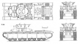 Т-35 с четырьмя пулеметными башнями.