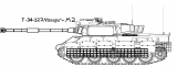 Российский ОБТ Т – 34 122 «Рапира» М2.