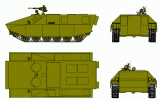 А ля Ахзарит — БТР на базе Т-72.