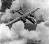 Опытные средние бомбардировщики Junkers Ju 288. Германия