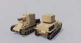 Альтернативная 127 мм САУ на базе лёгкого танка L7/38. Италия