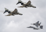 Учебный воздушный бой над Средиземным морем. Немецкие F-4 Phantome II против американских F-15 Eagle