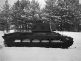 Испытано в СССР. Вооружение пехотного танка Matilda III советской 76,2-мм пушкой Ф-96