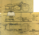 Юрий Пашолок. Мотоциклетка-танкетка инженера Машнева
