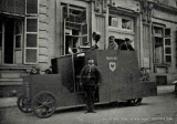 Германская бронетяга. Часть 15 Panzerwagen (Erzatz). 1914. Первый эрзац броневик Морского корпуса