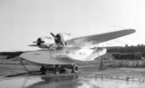 Опытная летающая лодка-амфибия Hönningstad 5A Finmark. Норвегия