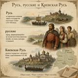 Эволюция названий: когда впервые были зафиксироватермины «Русь», «русские» и «Киевская Русь»