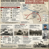 Белостокско-Минское сражение : катастрофа Западного фронта