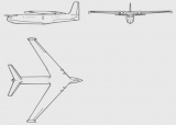 Проект пассажирский летающей лодки Sauders-Roe P.135/3